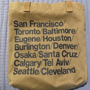 American apparel tote bag